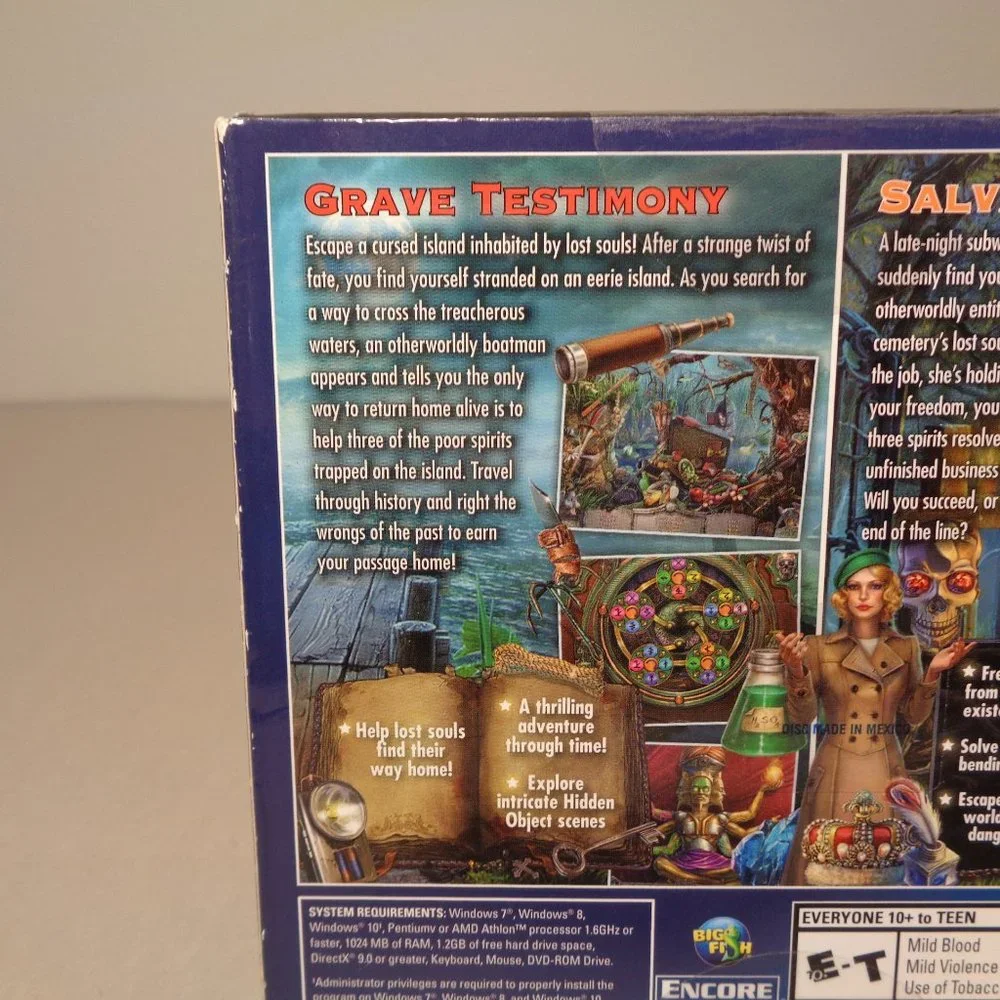 REDEMPTION CEMETERY / 2 Game Pack New PC DVD-ROM Video Game